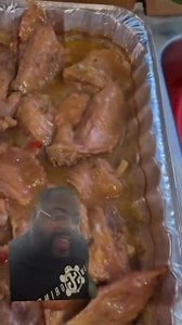 Smothered turkey wings with chicken stuffed dressing | Josh Pray