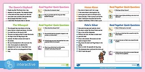 Interactive PDFs: Phase 5 Phonetically-Decodable 60-Second Reads Pack 1