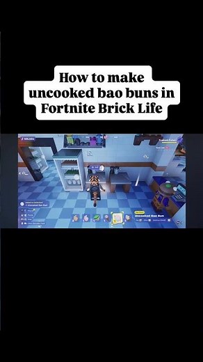Fortnite Brick Life Recipes - Uncooked Bao Buns