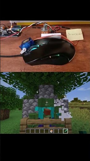 Minecraft Auto Clicker with Arduino