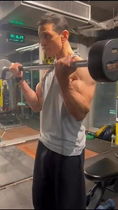708K views · 25K reactions | Back to Basics Biceps Blaster/Builder exercise- Barbell Curl! 100% Certified Natural- no steroids/drugs- all you need is hard work, determination, dedication and consistency. Age is just a number- anything is possible at any age! | Sohel Taj | Facebook