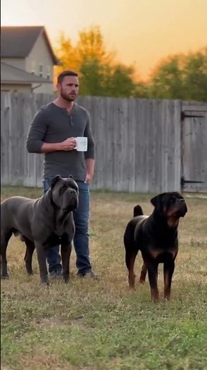 Cane Corso vs Rottweiler: The Shocking Family Guard Dog Showdown! #Dogs #Pets