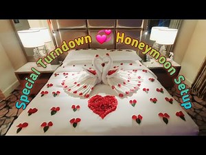 Most Luxury Honeymoon Setup.