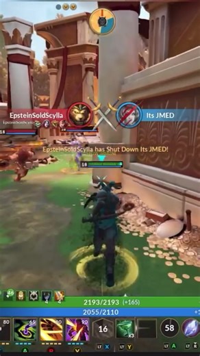 Clean Loki Quad Kill in Smite