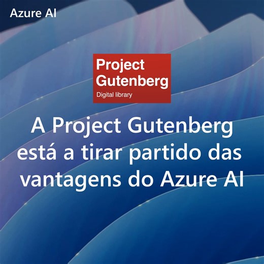 A Project Gutenberg utiliza a narração de livros gerada por IA para...