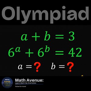 54K views · 365 reactions | DETERMINE A AND B (1) | Math Avenue : Learn Math By Examples | Facebook