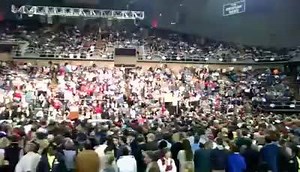 15K views · 243 reactions | Here's a peek at what it looks like inside the Mississippi Coast Coliseum right now. This place is packed, and everyone here is anxious to see Donald Trump. Don't forget to catch our LIVE stream on WLOX.com and the WLOX mobile app. | WLOX-TV | Facebook