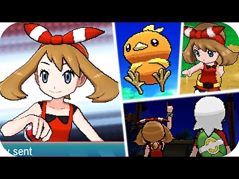 Pokemon Omega Ruby & Alpha Sapphire - All Rival May Battles (1080p60)