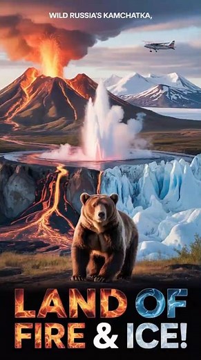 WILD Russia's Kamchatka Peninsula is a LAND of fire and ice!