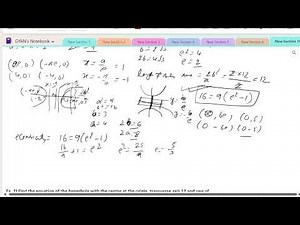 coordinate Geometry Hyperbola Part II