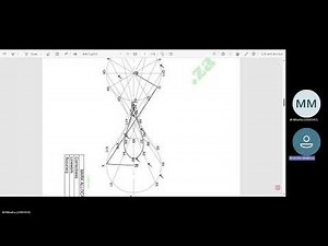 LOCI(MECHANISM) 2.Mechanical Draughting N4 Q1, 2025.#engineeringdrawing #technicaldrawing #drawing