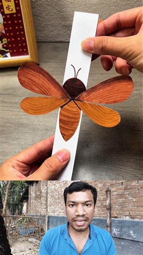 DIY Moving Butterfly Bookmark 🦋 | Fun & Easy Craft