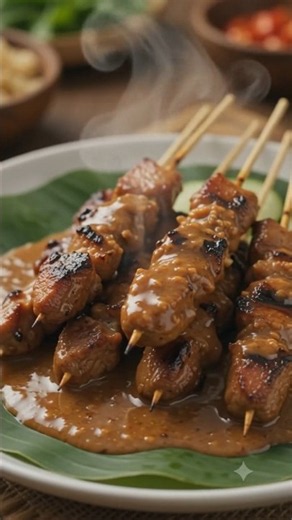 🍢 RESEP SATE AYAM MADURA – EMPUK, GURIH, BUMBU KACANG MELIMPAH! 😍 #SateAyamMadura #ResepSateMadura