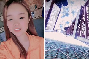 Influencer plunges 160ft in livestream with phone still in her hand