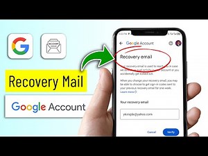 How to Change your Google Account Recovery mail
