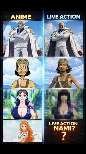 Anime accurate body features in one piece live action | one-piece live action #onepieceseason2