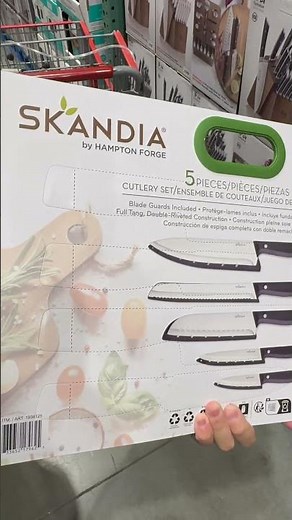 🍽️ Ready for better dinners? The Skandia Knife Set (Itm. 1938125) is a must for every kitchen!