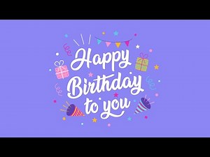Birthday Motion Graphic Video Sample - After Effect #10