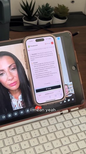 interview questions no problem💀 Comment "app" and I'll send you the link! #interview #ai #jobai #viralreel #viral | Parakeetai