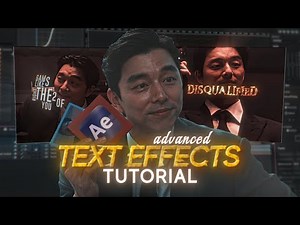 TEXT Effect Tutorial in After Effects | After Effects Tutorial