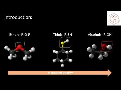 SCH4U/Grade 12 Chemistry: Alcohols, Ethers and Thiols