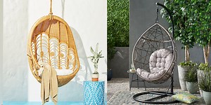 These Affordable Hanging Egg Chairs Are Comfortable and Chic