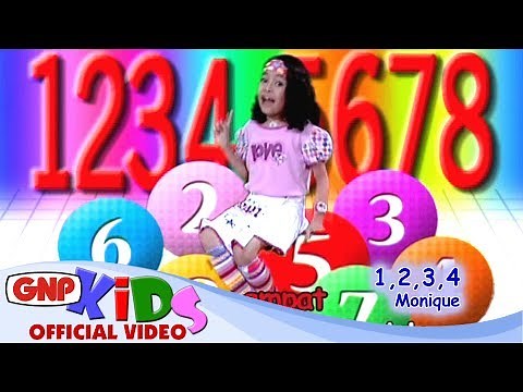 Lagu Anak Indonesia 1 2 3 4 (Satu Dua Tiga Empat) | Belajar Berhitung Sambil Bernyanyi | Monique
