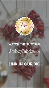 3.7K views | The Candy Cane Wreath is a family-friendly holiday craft project everyone can help to create! Rich red and cream fabrics from the playful On Dasher Collection by Moda Fabrics easily tie onto a candy cane frame to yield a full, festive look that will brighten up any space with texture and color. From word art prints to stylized reindeer to snow flurries, this small project inspires Christmas magic all season long. | Shabby Fabrics | Facebook