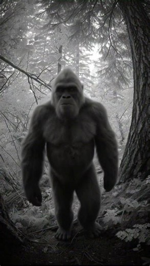 Hunter's Deer Trail Cam Captures Massive Bigfoot (05/24/2026) #shortsvideo #youtubeshorts
