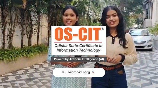 Odisha Knowledge Corporation Limited on Instagram: "OS-CIT goes beyond basic computers—learn AI tools, AI-assisted work, and modern digital productivity aligned with today’s government job requirements. ✔ Recognized for Government Recruitment ✔ AI-enabled Computer Proficiency ✔ Designed for the Future Workforce Enroll at your nearest OS-CIT Authorized Learning Center (OKCL) Register: oscit.okcl.org Call - 0674-3520021 #OSCIT #AIinLearning #GovtJobsOdisha #ComputerProficiency #AITools #DigitalOdi