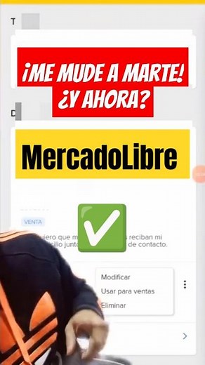 📦 How to CHANGE or MODIFY the shipping ADDRESS on MercadoLibre from your cell phone