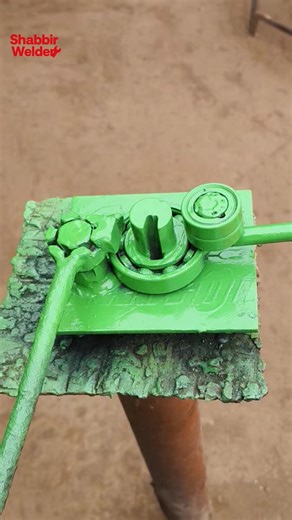 DIY Iron Bending Tool Demo | Perfect Results 💥 #shorts