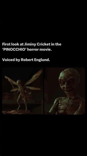 Pinocchio horror movie first look #pinocchio #robertenglund