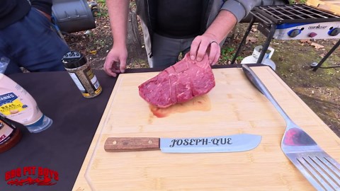 North Shore three way beef sandwich