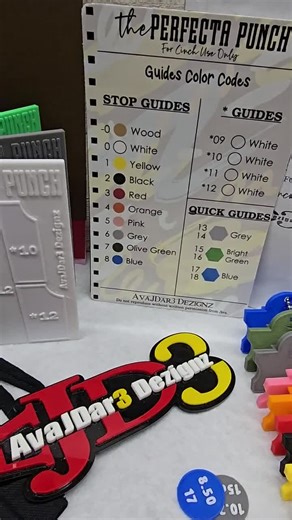 Bookbinding - Perfecta Punch Spacer Guide Tool Set for the Cinch - Etsy