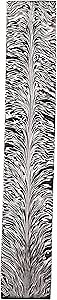 Damascus Feather Steel Billet Bar 30x5cm Handmade Bush Crafts Knife Tools Making Bar 12" - 30cm Length Perfect Christmas Gifts For Him Her