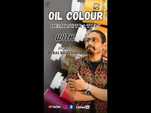 Portrait Demonstration in Oil Colors | Easy Step-by-Step Painting Guide