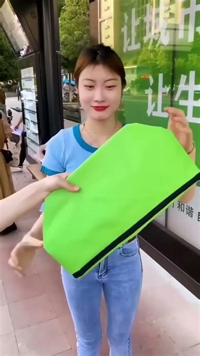 ▶️ Foldable shopping bags for daily use - Foldable Reusable Earth Friendly Shopping Bag ( # 1902 )