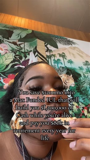 • Here’s how an indexed universal life insurance policy can change your life This LIFE INSURANCE policy will both protect your legacy and help you become your OWN bank. Meaning your money will grow TAX FREE, be PROTECTED from stock market losses, and you’ll have access to leverage for income producing assets! In this example, this client saved $1200 month, but instead of saving it into a bank or 401k, they saved it into an UL for only 25 years. In retirement they’ll have over $1.2Million tax fre