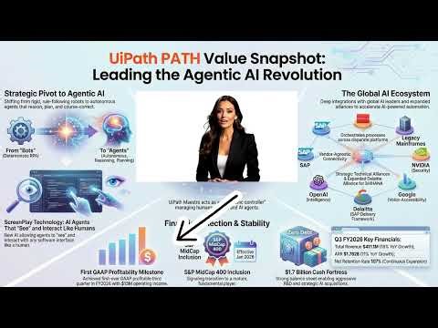 Presenting Profits discusses UiPath