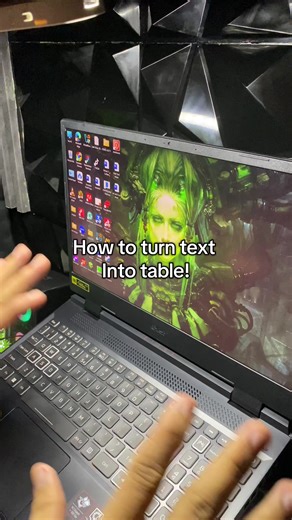 How to Convert Text into Table in Microsoft Word