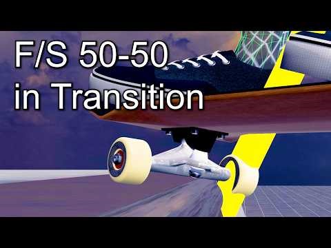 The Science of Frontside 50-50s on Transition