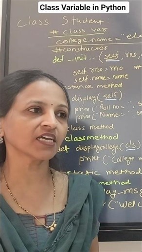 Python class variable #shorts #python