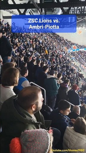 ZSC Lions vs. HC Ambrì-Piotta / Goal ZSC / Swiss life Arena, Stadt Zürich, Schweiz 2022