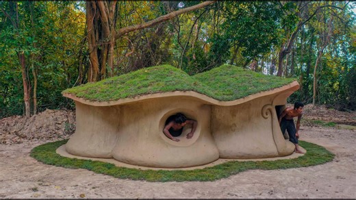 Building the Ultimate Hobbit House with Underground Room