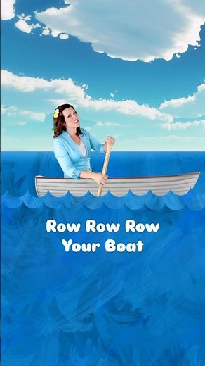 Row Row Row Your Boat 🚣 Nursery Rhyme