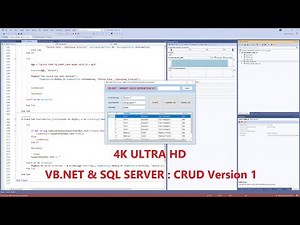 VB.NET and SQL Server Perform SMART CRUD Operations with SEARCH (Version 1)