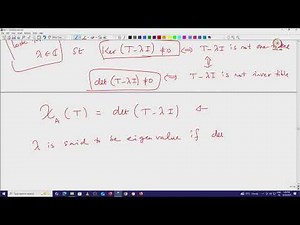 Lec 04 Generalized eigen spaces