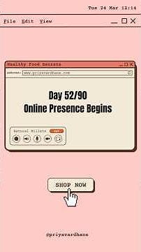 Day 52/90 – Starting Our Website Setup and Preparing the Foundation