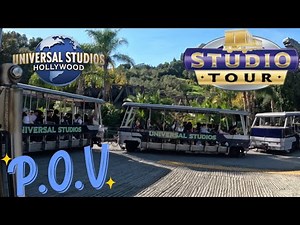 Full POV of Universal Studios Hollywood Studio Tour Tram Ride 2025 (GoPro Footage) 🌎🎥🎬